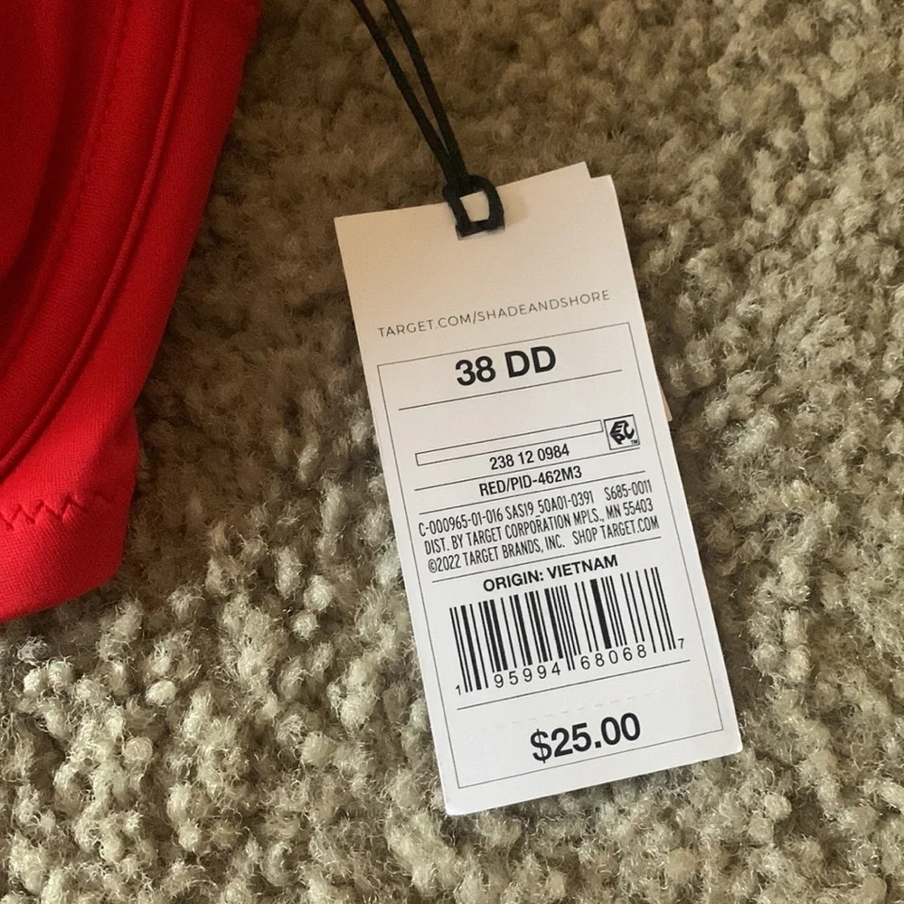 Red Hot Underwire Bikini - Picture 3 of 7